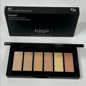 Kiko Milano Concealer Palette 01 Light 6 Colors